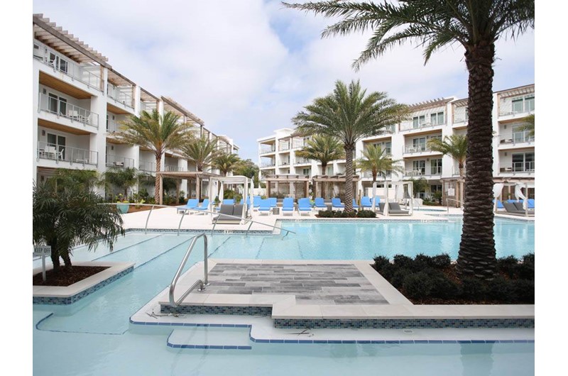 Huge pool area at The Pointe in Hwy. 30 A Florida