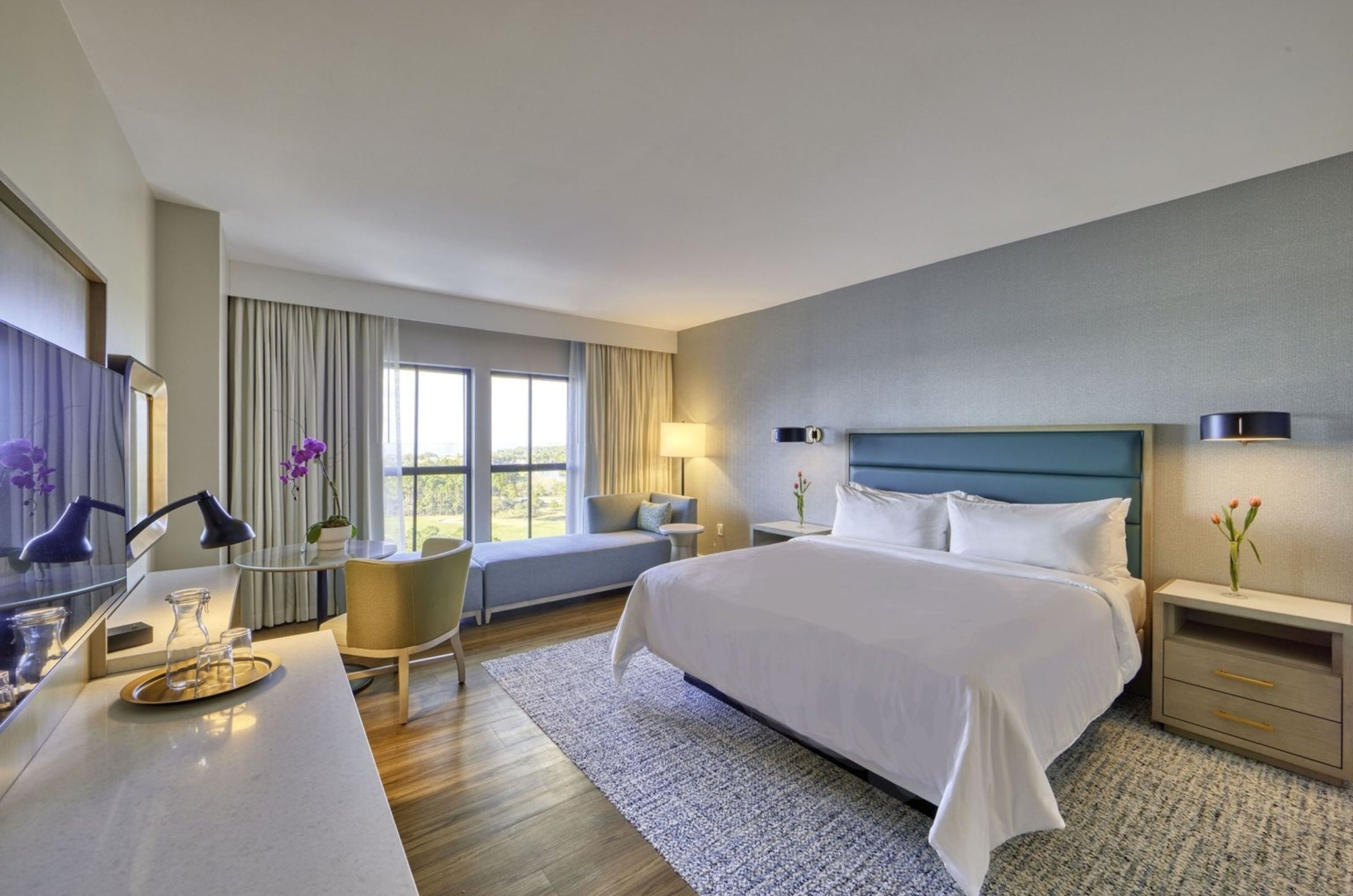 The Deluxe King Suite at Hotel Effie Sandestin