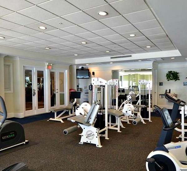 Fitness Center at the Inn at Crystal Beach in Destin Florida