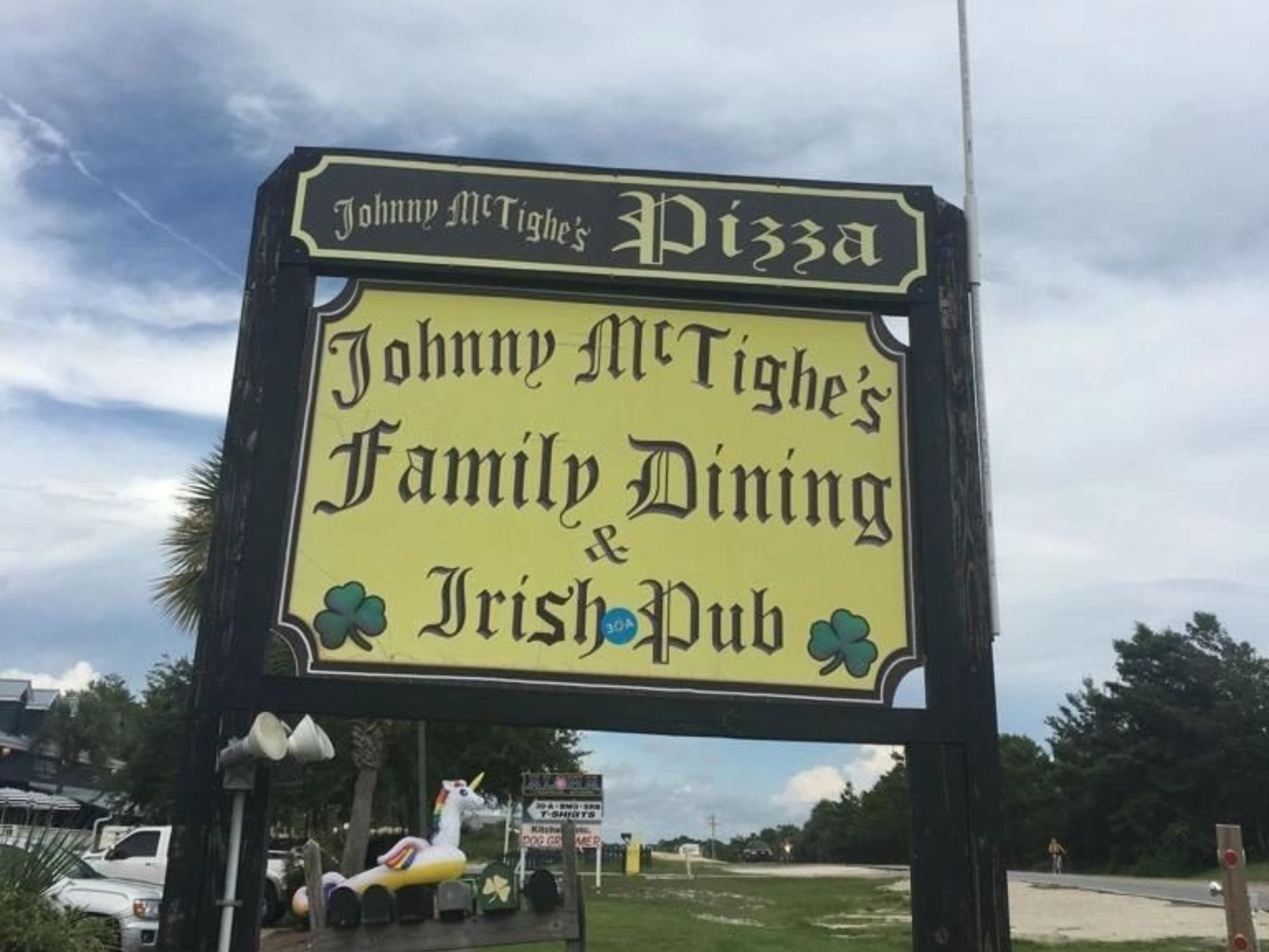 Johnny McTighe's Irish Pub in Highway 30-A Florida