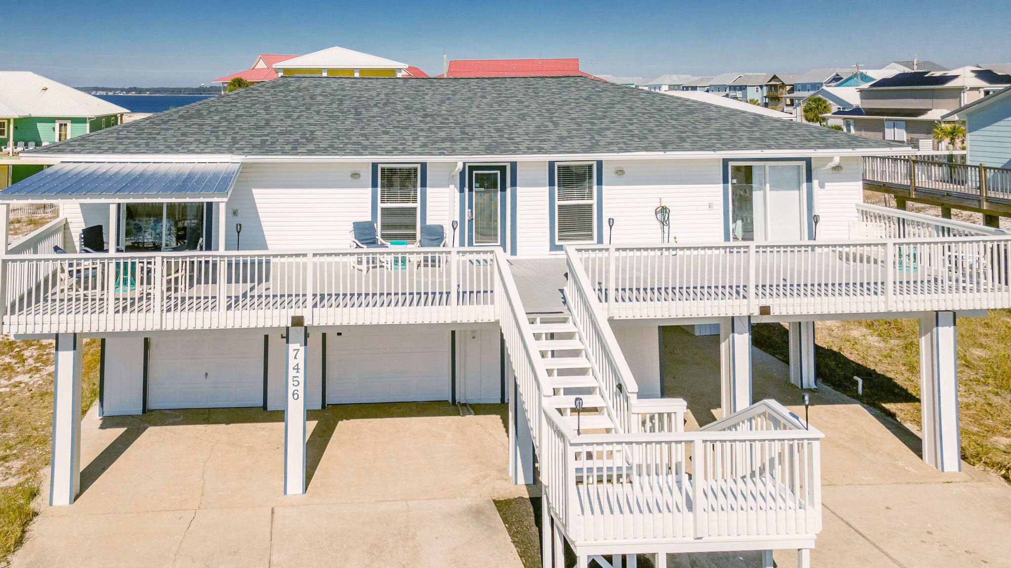 7456 Gulf Boulevard - Parrot-Eyes Cove House / Cottage rental in Navarre Beach House Rentals in Navarre Florida - #1