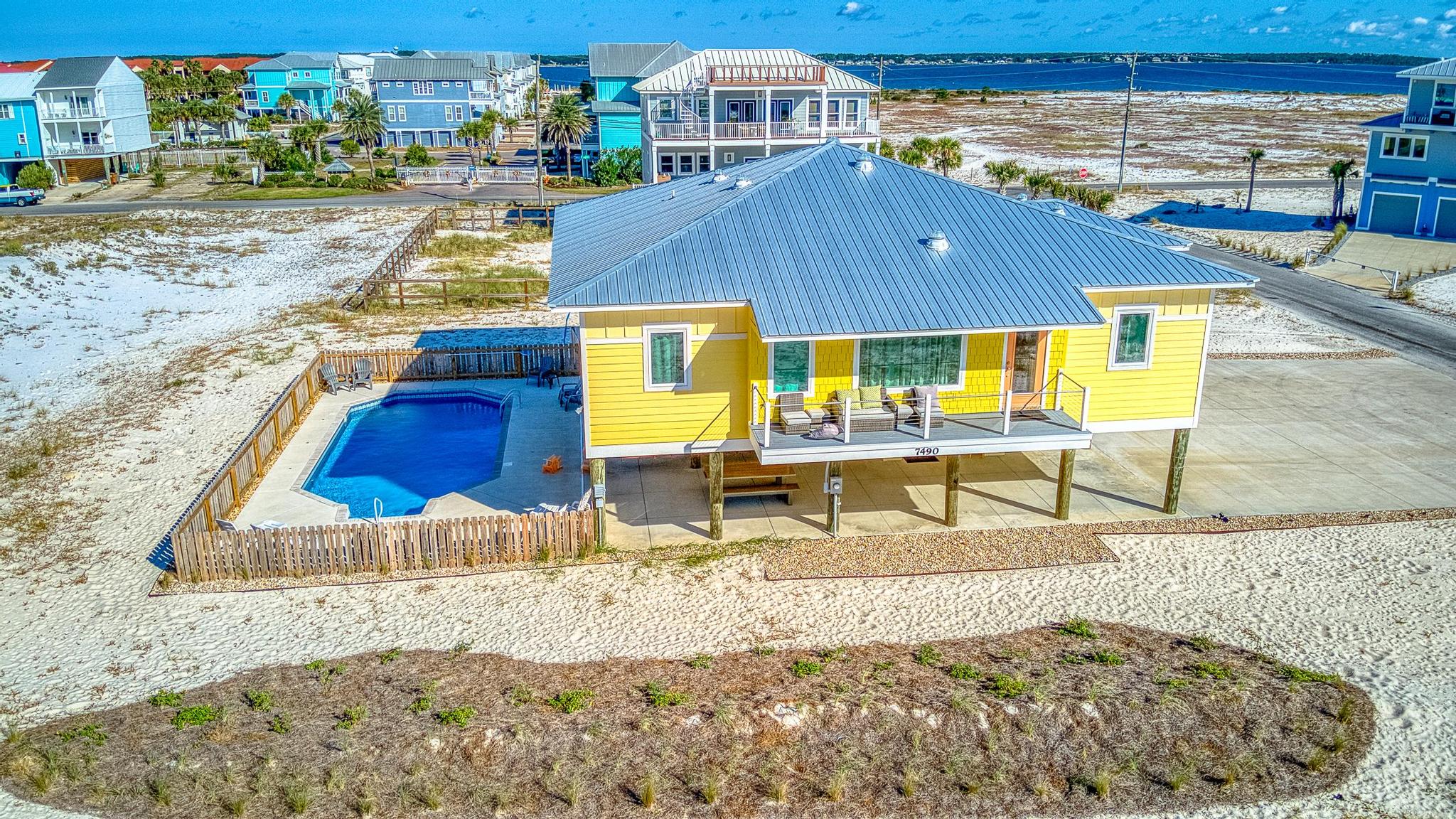 7490 Gulf Boulevard - Coastal Camphouse House / Cottage rental in Navarre Beach House Rentals in Navarre Florida - #2