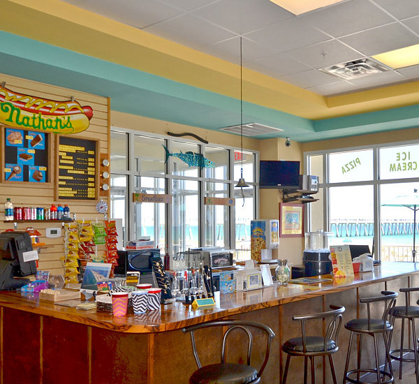 Snack bar at Summerwinds Resorts in Navarre Florida