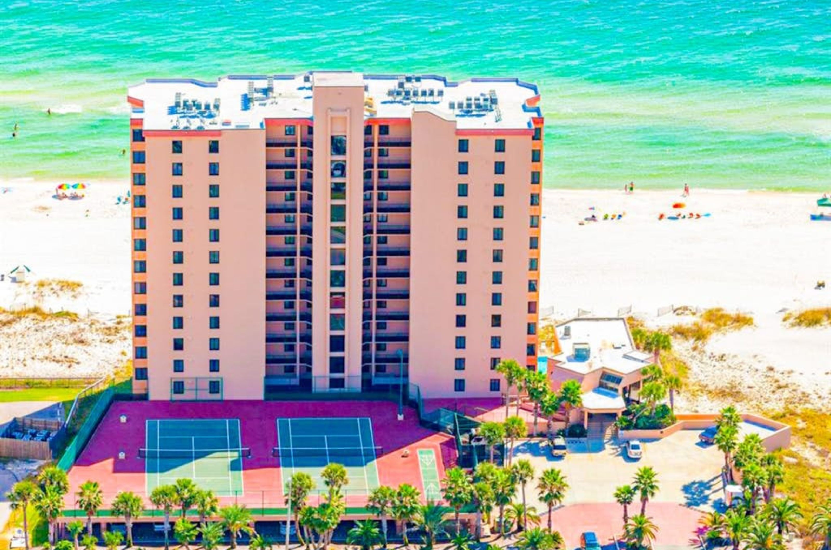 Aerial view of Broadmoor in Orange Beach Alabama 