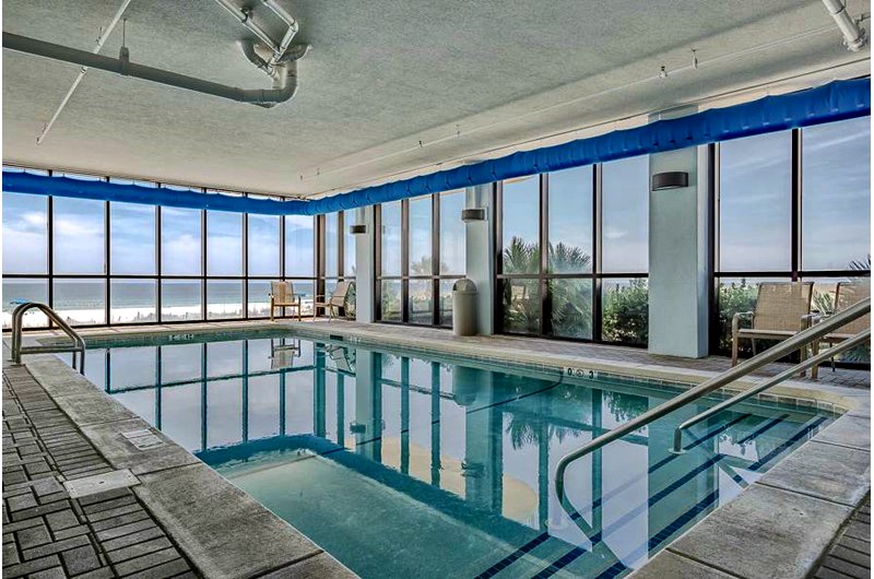 Indoor pool at Summerchase Condominiums in Orange Beach AL