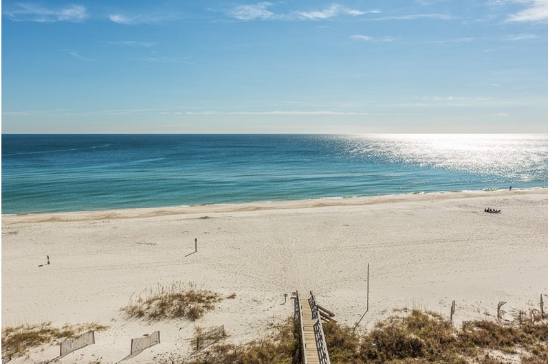 Awesome view from Windward Pointe Condominiums in Orange Beach Alabama