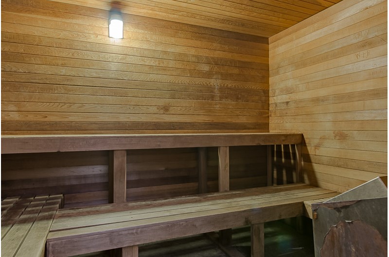 Great sauna at Windward Pointe Condominiums in Orange Beach Alabama