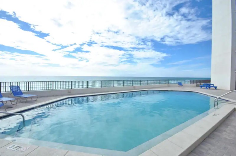 Aquavista Beachfront Pool Panama City Beach