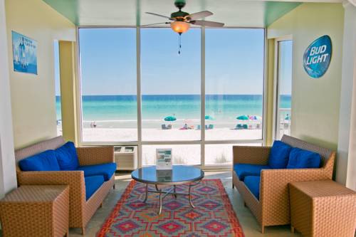 The lobby at Beachside Resort Panama City Beach in Panama City Beach FL 