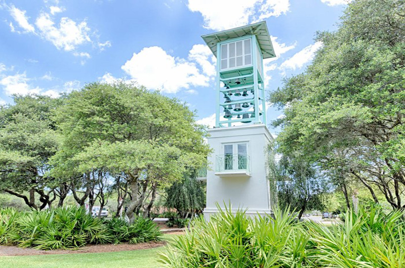 Lovely observation tower on property at Carillon Condominiums in Panama City Beach FL