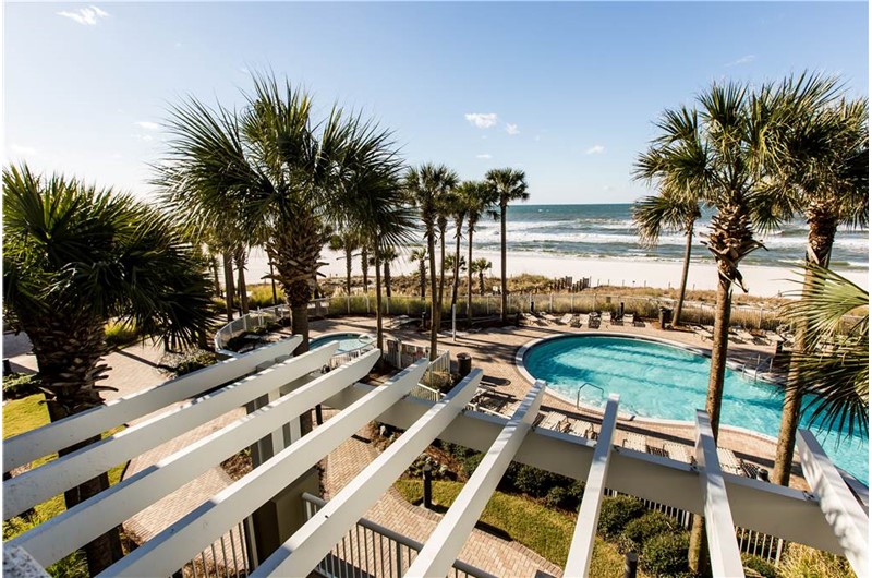 Great pool area at Grand Panama in Panama City Beach Florida