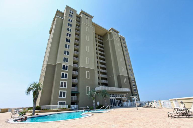 view of Grand Panama Beach Resort in Panama City Beach FL
