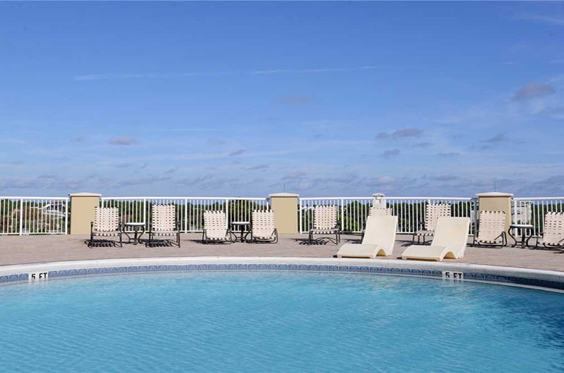 Large pool to take a dip in at Grand Panama Beach Resort in Panama City Beach FL