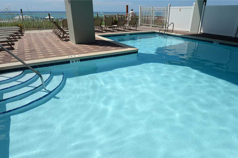 Wonderful pool to dip your toes in at Marisol in Panama City Beach Florida