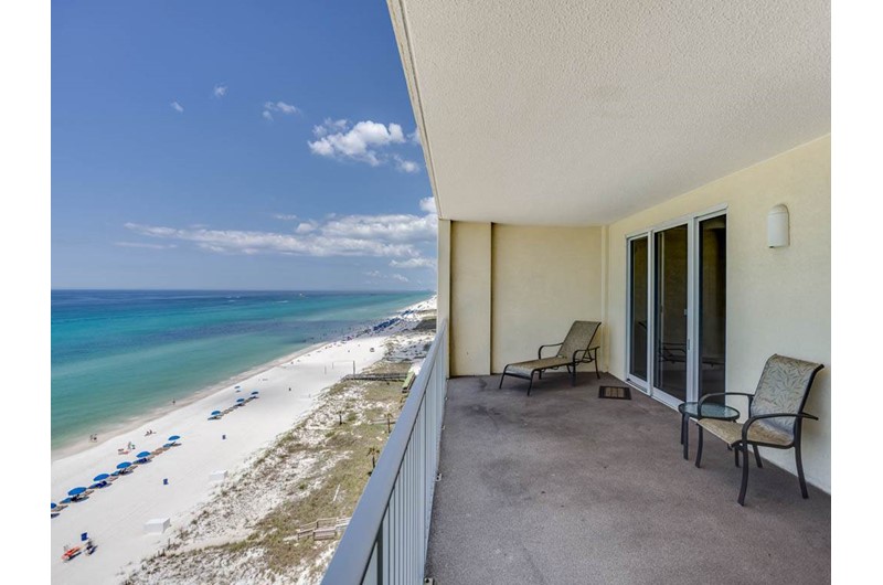 Enjoy the view of the Gulf from Ocean Reef in Panama City Beach Florida