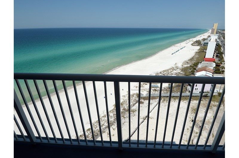 Big coastline view from Palazzo in Panama City Beach Florida