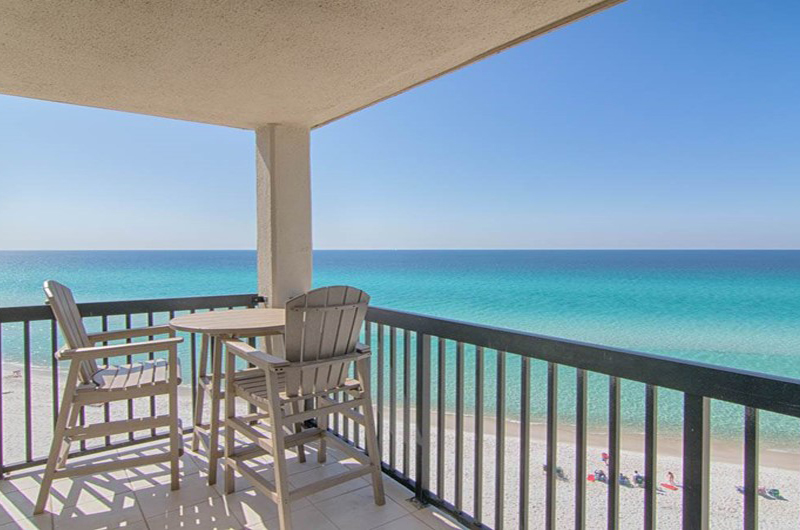 You will have a view of the Gulf from all directions at Pinnacle Port in Panama City Beach FL