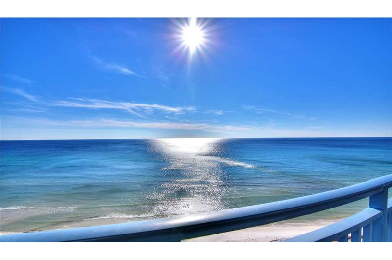 Stunning view from your balcony at Sterling Breeze in Panama City Beach Florida