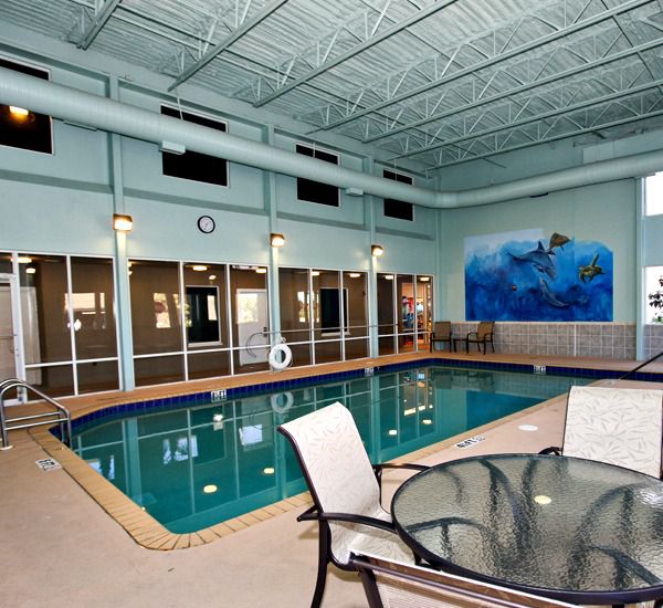 Indoor pool at Tidewater Beach Resort in Panama City Beach Florida