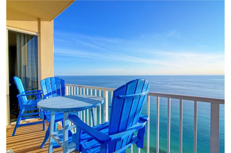 Stunning views of the Gulf from Tidewater Beach Resort in Panama City Beach Florida