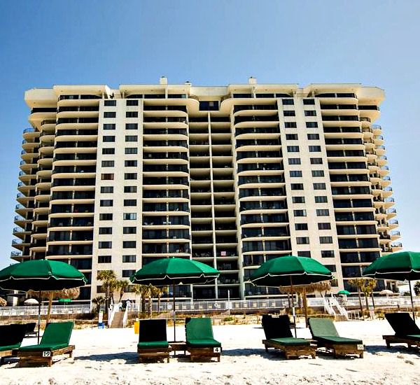 Watercrest Condominium in Panama City Beach Florida is directly on the beach