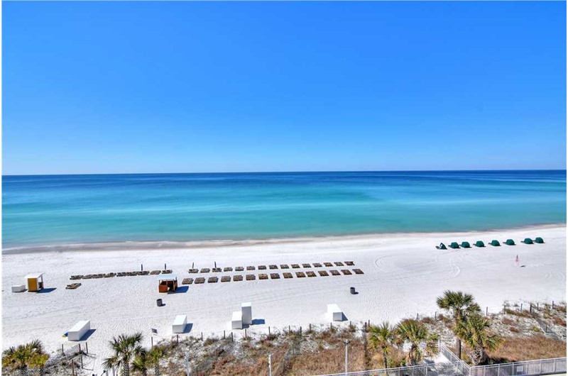 Enjoy an unobstructed view of the Gulf from Watercrest Condominiums in Panama City Beach Florida