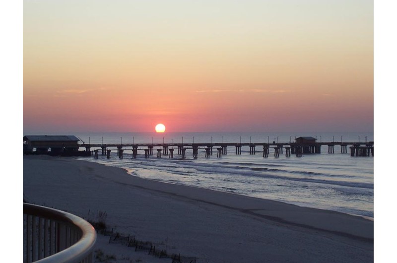 Cap off your day with the gorgeous sunset at Royal Palms in Gulf Shores AL