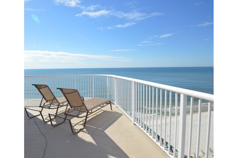 Enjoy thses amazing views from your balcony at Royal Palms in Gulf Shores AL