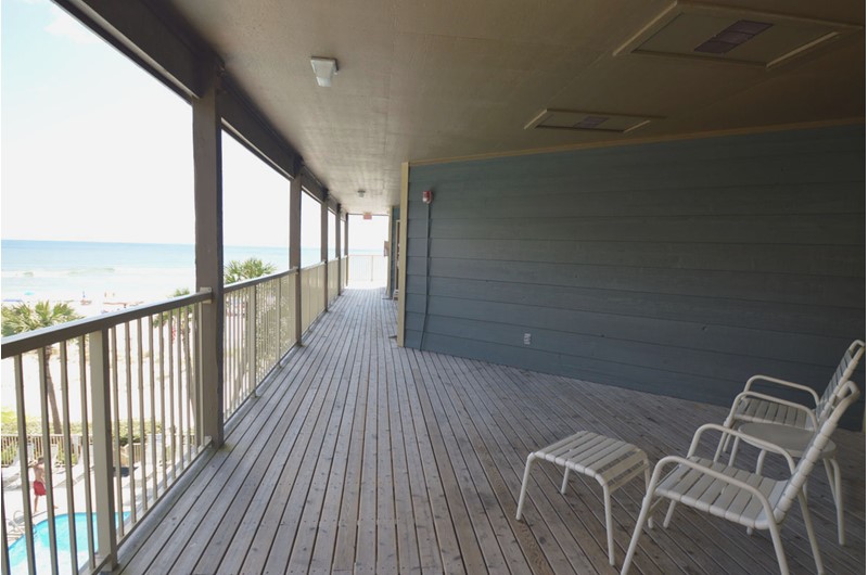 Take in the view off your balcony at Sandpiper Condominiums in Gulf Shores AL