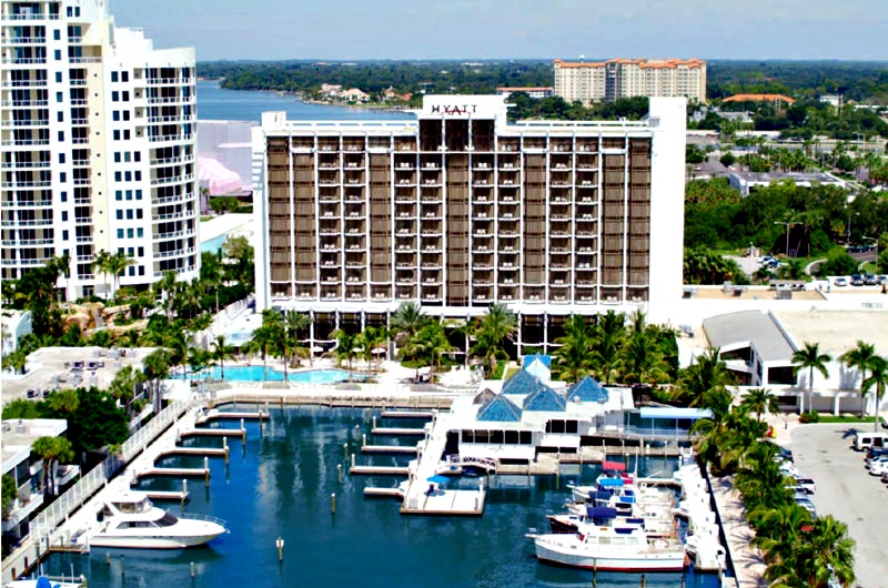 Hyatt Regency on the bay in Sarasota FL