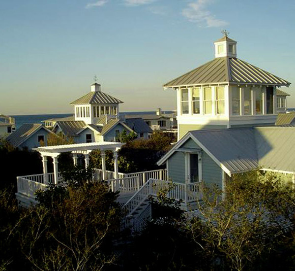 Seaside Vacation Homes aerial view