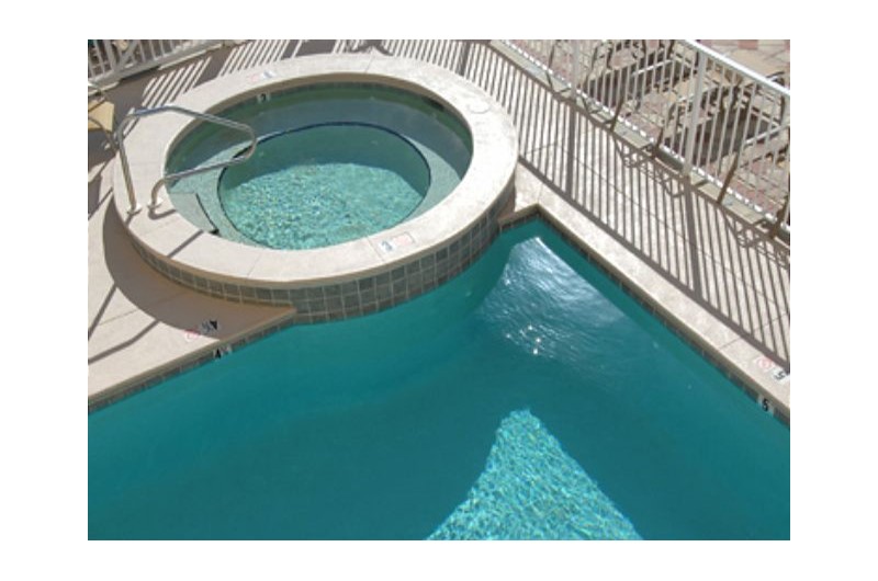 Relax in the hot tub at Seawind in Gulf Shores AL