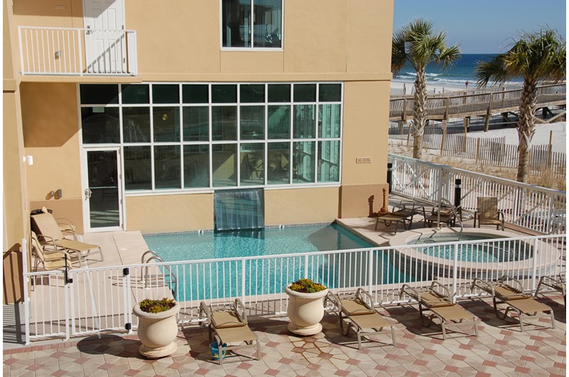 Swim outdoors or indoors at Seawind in Gulf Shores AL