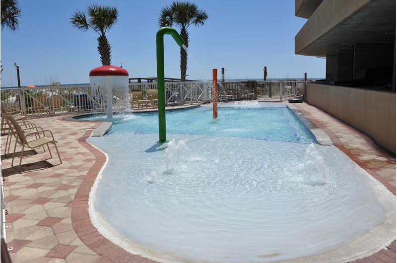 The kids will have a ball in the Splash Pool at Seawind in Gulf Shores AL