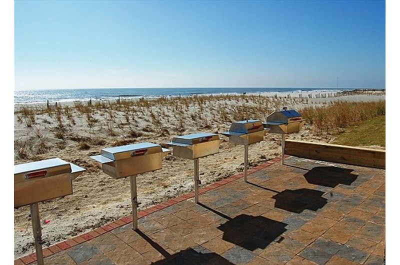 Grill out with the family while at Seawind in Gulf Shores AL