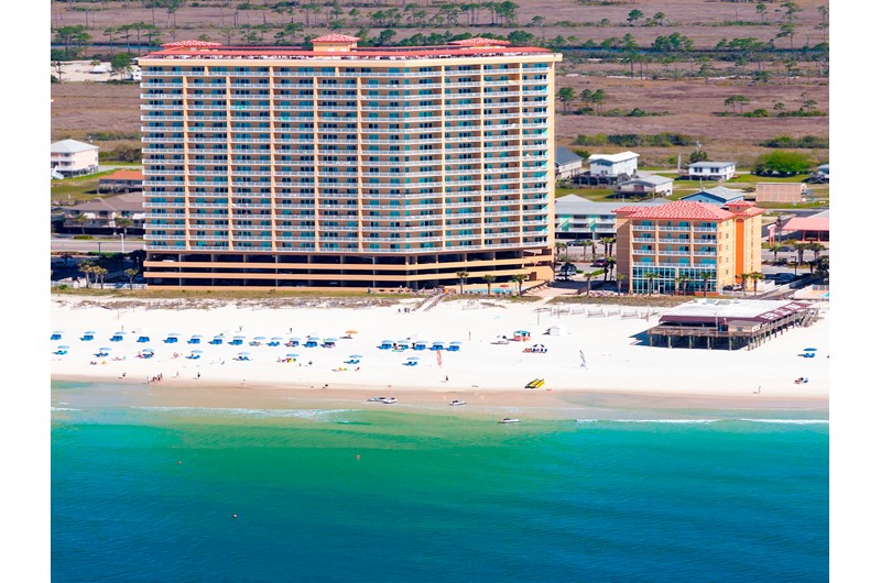 View of Seawind Condos in Gulf Shores Alabama