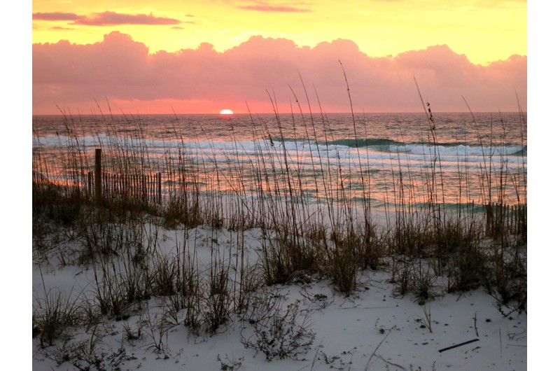 Take in the sunset at Seawind Condos in Gulf Shores AL