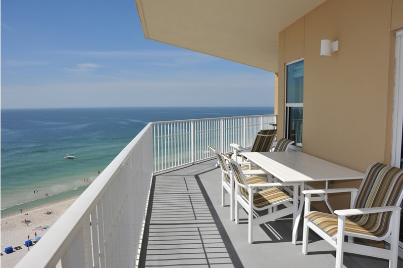 Amazing views from you balcony at Seawind in Gulf Shores AL