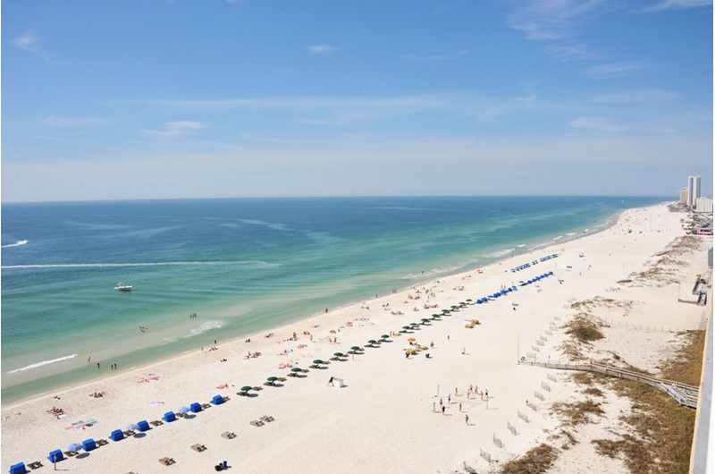 See miles of Gulf from Seawind in Gulf Shores Alabama