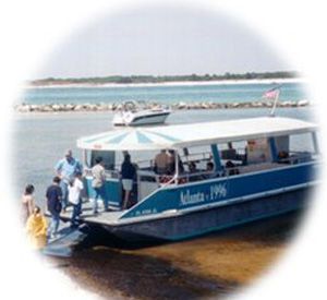 Shell Island Shuttle Boats in Panama City Beach Florida