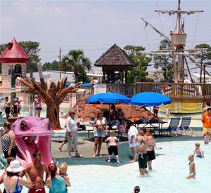 Shipwreck Island Water Park in Panama City Beach Florida