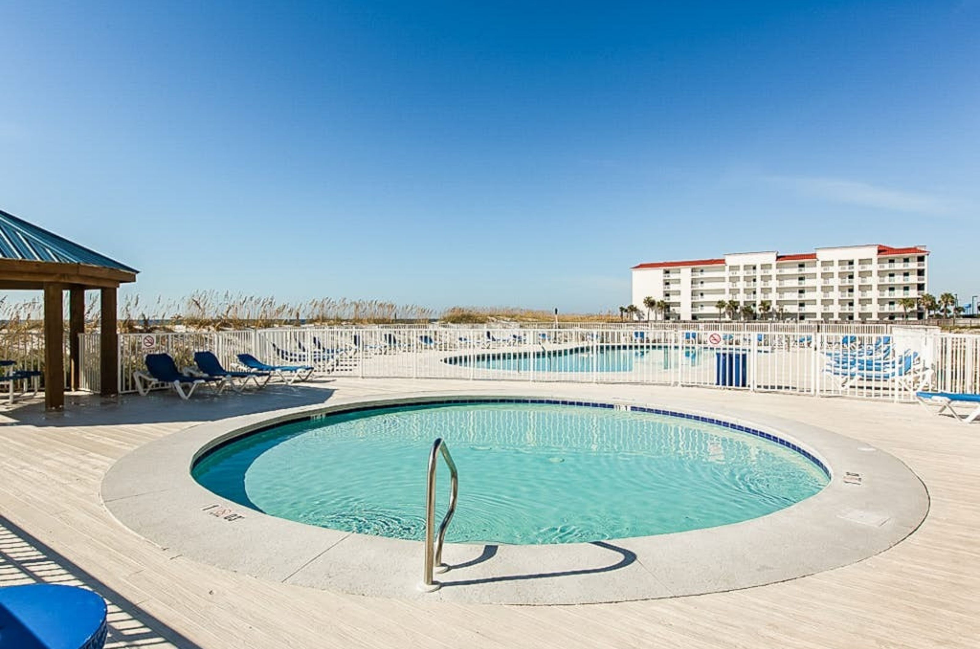 The children's pool at Sugar Beach in Orange Beach Alabama 