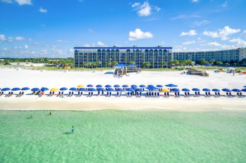 The Island Hotel Fort Walton Beach Aerial