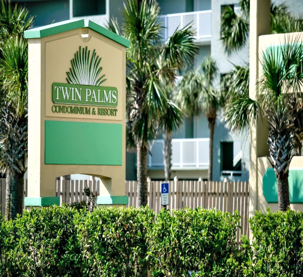 Twin Palms exterior in Panama City Beach FL