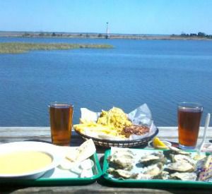 Up the Creek Raw Bar in Apalachicola Florida