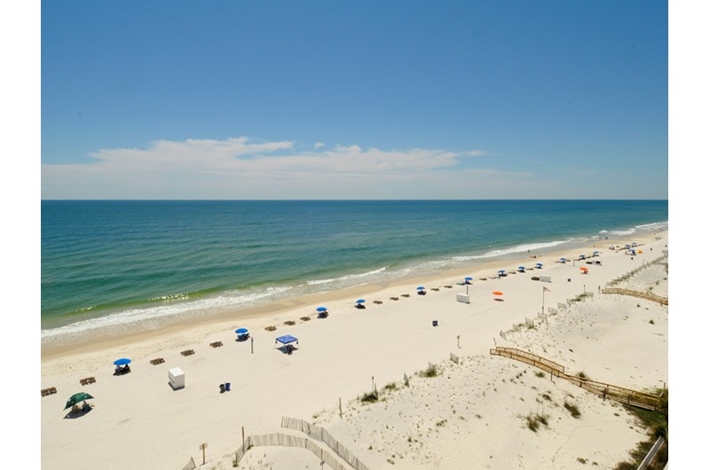You can see for miles from Westwind Condominiums in Gulf Shores Alabama